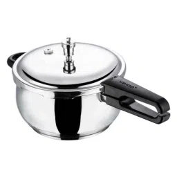 Vinod Splendid Plus 3.5L 18/8 Stainless Steel Induction Friendly Pressure Cooker with Steam Grid, PR35SPHL image 4