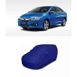 Oscar Blue &a; Grey Car Cover for Honda City 2014-picture-42