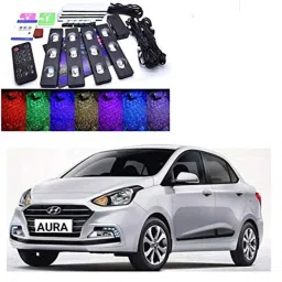 Kozdiko 4 Pcs 7 Colour Seat Bottom Car Star Light Kit with Remote Control For Hyundai Aura-picture-14