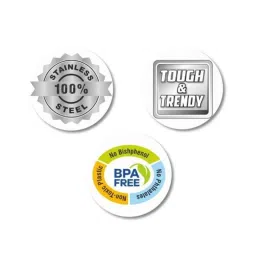 Cello Modustack 1000ml Stainless Steel Silver Container, 401CTES042 (Pack of 2) image 2