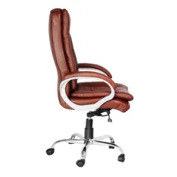 Caddy PU Leatherette Adjustable Study Chair with Back Support, MI2 image 3