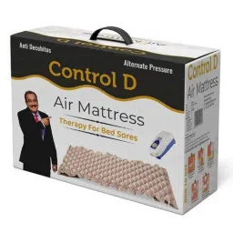 Control D 5W Beige Anti Decubitus Alternate Pressure Air Pump with Bed Mattress Set, ABM image 2