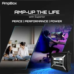 Luminous AmpBox AB30060 Tall Tubular Gel Battery with Maintenance Free &a; German Technology, Capacity: 5 hrs at 400 W image 3
