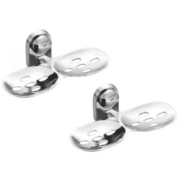 Kamal Eco Double Soap Dish Holder, ACC-0991-S2 (Pack of 2)-picture-12