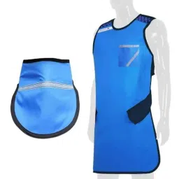 Waldent 0.34mm Lead Apron for X-Ray Protection with Thyroid Collar image 2