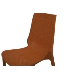 Supreme Lumina Premium Plastic Amber Gold Chair without arm (Pack of 4) image 3