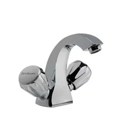 Hindware F290009CP Crystal Metal Centre Hole Basin Mixer - Chrome-picture-37