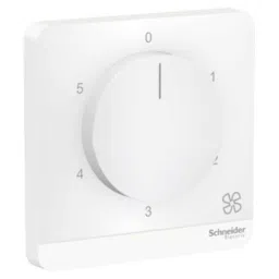 Schneider Electric AvatarOn 5 Steps 2M Polycarbonate White Fan Regulator, E8331FR350_WE_G8-picture-42