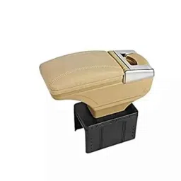 Vbx Black Custom Fit Super Luxury Console/Armrest for Mg Hector Plus, HIBEIARHECTORPLUSZEELVBX-picture-10