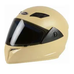 Stallion BLK Vento Plus Khaki Full Face Bike Helmet, Size: M-picture-38