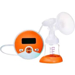 Carent BPA Free Orange &a; White Single Electric Breast Pump, LD-202-picture-43