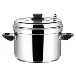 Vinod Large Induction Friendly Stainless Steel Multi Pot, IDPOL-picture-9