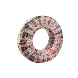 Super GEC Premium 0.75 Sqmm Black Multi Round 2 Core Copper Wires, Length: 50 m image 3