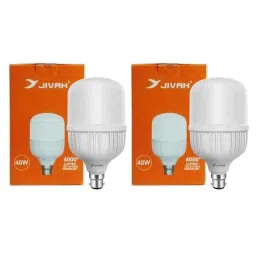 JIVAH 40W 4000lm B22 Crystal White Full Glow Energy Saver LED Bulb, JLB40W000000000_P2 (Pack of 2)-picture-12