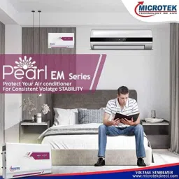 Microtek Pearl EM 4170 Plus 170-270V AC Voltage Stabilizer for Upto 1.5 Ton AC, 899-500-4170 image 4