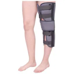 Fidelis Healthcare Elastic Grey Long Knee Brace, FA012-4001, Size: XL-picture-27