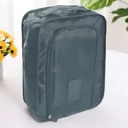 Cortina Grey Water Resistant Shoes Storage Bag image 1