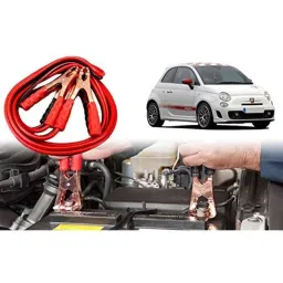 Auto Pearl 500Amp 6ft Car Auto Battery Booster Jumper Cables with Alligator Wire Clamp for Fiat 500-picture-20