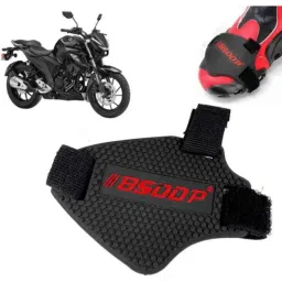 Auto Pearl Red &a; Black Silicone Gear Shift Shoe Protector Shifter Cover for FZ 25 BS6-picture-29