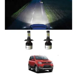 Trigcars 2 Pcs 72W Cool White Night-Eye LED Headlight Bulb for Mahindra Nuvasport, 2299NIGHTEYE0120-picture-23