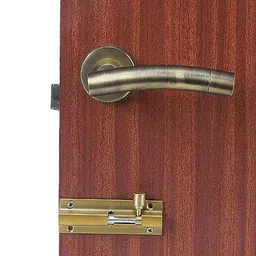 Handle Waala MG-1101 Stainless Steel Antique Brass Finish Heavy Duty Mortise Lock Set with Bolt Latch-image-92