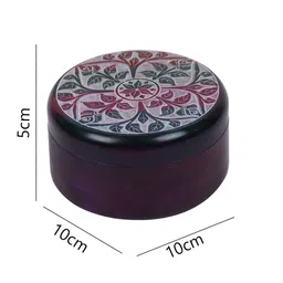 Aapno Rajasthan Red & Black Self-Design Storage Organisers image 4