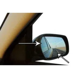 AutoPop Left Side ORVM Mirror Plate for Hyundai i10 LX image 2