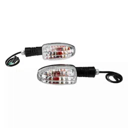Uno Minda Td-5043Fr with M10 Bolt Natural Lens Blinker Lamp Assembly for Bajaj Pulsar Dts Front Rh, UNO-IICDHI-picture-29