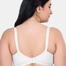 Souminie Pack Of 3 Pure Cotton Minimizer Bra Full Coverage Non Padded All Day Comfort image 4