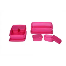 Signoraware Deep Violet 1050 ml Compact Lunch Box with Bag, 515-picture-37