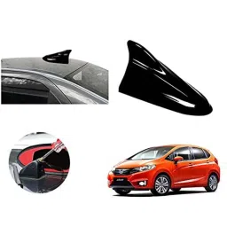Auto Pearl ABS Black Universal Replacement Shark Fin Car Roof Antenna For Honda Jazz-image-97