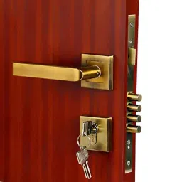 Homexpert Rose MG201 60mm Stainless Steel Antique Brass Finish Both Side Key Mortise Door Lock Set-picture-24