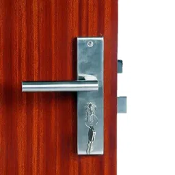 Homexpert MG301 8 inch 60mm Stainless Steel Satin Finish Cylindrical Plate Both Side Key Mortise Door Lock Set-picture-36