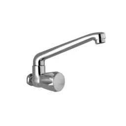 Jaquar Continental Brass Chrome Finish Wall Mounted Sink Tap with Swinging Spout, CON-347KNM-picture-44