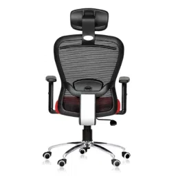 Da URBAN Signature Red High Back Mesh Ergonomic Chair with Armrest image 4