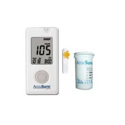AccuSure Gold Glucometer 25 Pcs Test Strips image 1