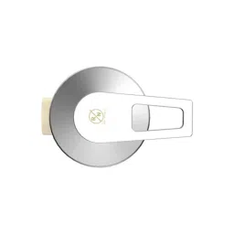 RN 15mm CPVC Concealed with Brass Silver Stopcock &a; Wall Flange for 20mm Pipeline, RNASP24G04 image 2