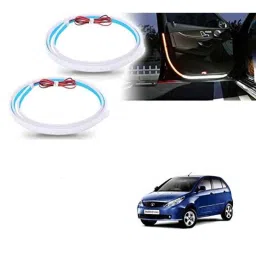 Kozdiko 2 Pcs 120cm Car Door Opening Warning LED Strips Safety Light Set for Tata Indica Vista-picture-19