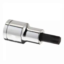 ARO 1/2 inch T45 CrV Chrome Plated Mirror Finish Socket Bit, Length: 55 mm-picture-19