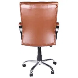 High Living Remus Leatherette High Back Brown Executive Chair (Pack of 2) image 2