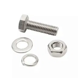 Rpi Shop 400 Pcs M6x25mm Hex Head Bolt Set with Nut, Flat &a; Washer image 5