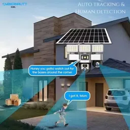 Cybernautt X18L 4MP+4MP+4MP 1920x3240p Triple Lens Full HD PTZ Solar Sim Camera image 5