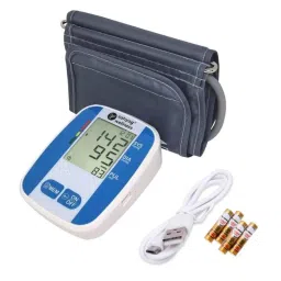 Sahyog Wellness White Automatic Upper Arm Digital Blood Pressure Monitor Machine with Cuff, LZX-B803-picture-48