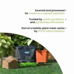 IFFCO Urban Gardens 900g Fish Meal Nitrogen Organic Nutrient Supplement image 4