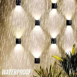 Gesto Shaker 2W Aluminium Black Warm White U Shape Waterproof Wall Lamp image 4