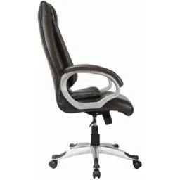 Advanto Leatherette Brown High Back DIY Executive Office Revolving Chair, ADVN DS 265 image 3