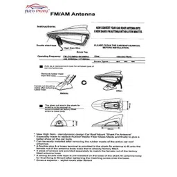 Auto Pearl Shark Fin Replacement Signal Receiver Antenna For Honda City Idtec image 3