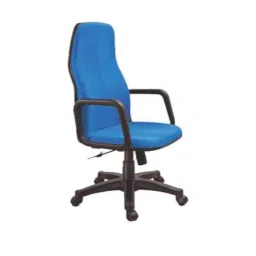Da Urban Tiara 18.5x20.5x37.5 inch Blue High Back Revolving Chair, DU-163-picture-46