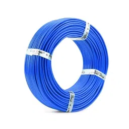 CabONE 0.75Sqmm Blue FR PVC Multistrand CCA Copper Electrical Wire, CabONE003, Length: 90 m image 4