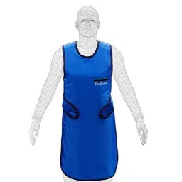 Spox 0.5mm Vinyl Blue Lead Apron with Collar-picture-15